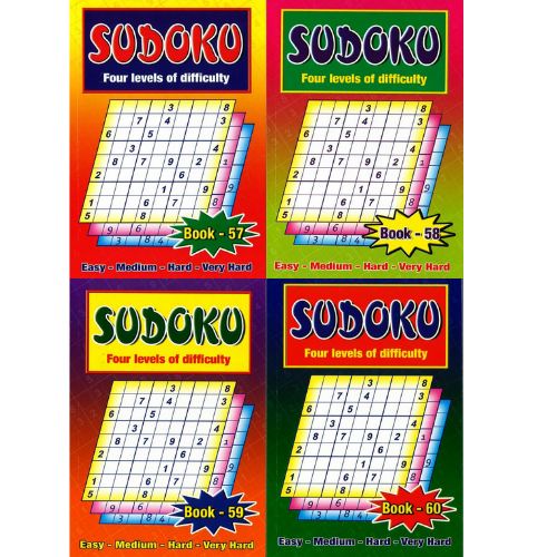 Sudoku Puzzle Book Series 3035 เล่ม 53-60 (Wfgraham)