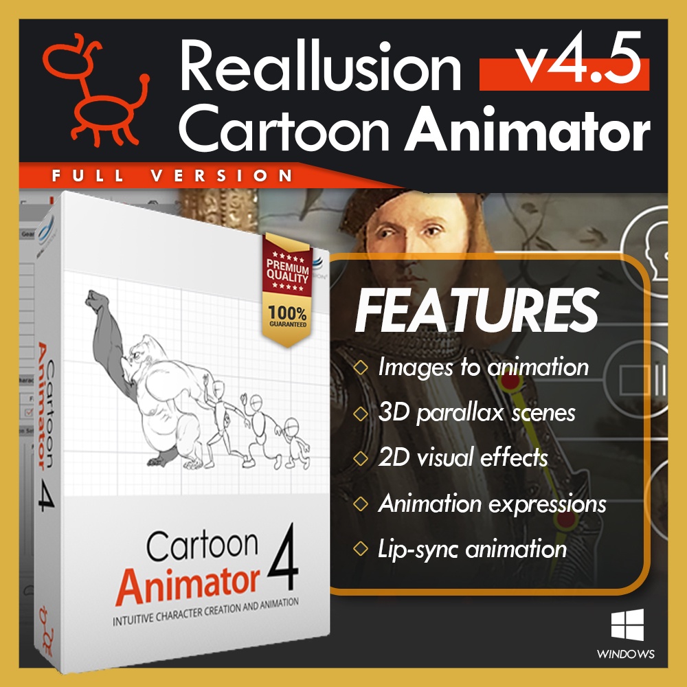 Reallusion Cartoon Animator  Pipeline for Windows PC | +Video Guide |  Full Version | Updated S[ตัวเต็ม] [ถาวร] | Shopee Thailand