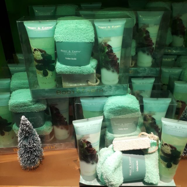 Body&Earth Gift Set.บอดี้สคลับ ชุดสปาผิว 5 ชิ้นใน1เซ็ท Shopee Thailand