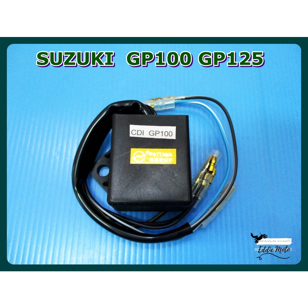 CDI UNIT C.D.I. Fit For SUZUKI GP100 GP125 // กล่องไฟ กล่องซีดีไอ ซี.ดี.ไอ.