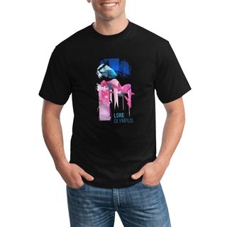 เสื้อยืดลําลอง ลาย Lore Olympus Hades &amp; Persephone Boyfriend Fit สําหรับผู้ชาย และผู้หญิง