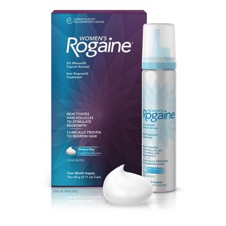 ของแท้จากอเมริกา Womens Rogaine Foam 60ml  สำหรับผู้หญิง สูตรโฟม (Lot ใหม่มาก) ใช้2เดือน