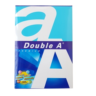 Double A กระดาษถ่ายเอกสาร 80 แกรม A4 แบบรีม 500 แผ่น ขนาด เอ…