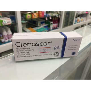 CLENASCAR GEL 7g สีน้ำเงิน ลดรอยแผลเป็น รอยดำ (174)