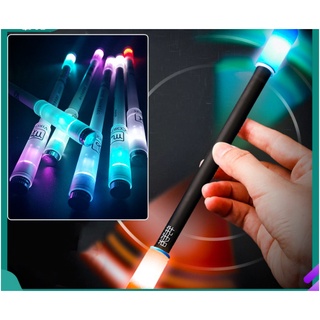 🔥พร้อมส่ง🔥 ปากกาควง 1Pcs Spinning Pen ปากกาควงของแท้มีไฟ Light Balance Pen Oily Pen Fingers Flexible Student Pencil School Gift