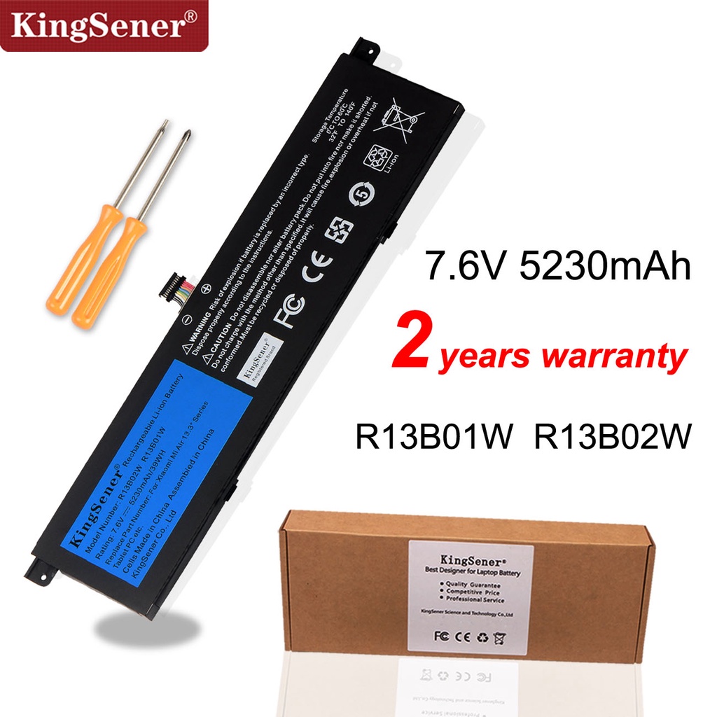 Xiaomi Mi Air 2024 13,3 Remplacement De La Batterie De La Tablette 7.6V 39Wh 532