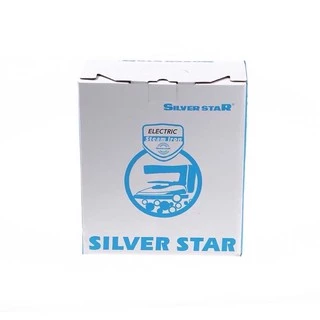 Silver Star เตารีดไอน้ำอุตสาหกรรม ขนาด 5นิ้ว รุ่น ES-94AL(เปิดฝาได้) เตารีดไอน้ำกระน้ำเกลือ ประกัน 1ปี