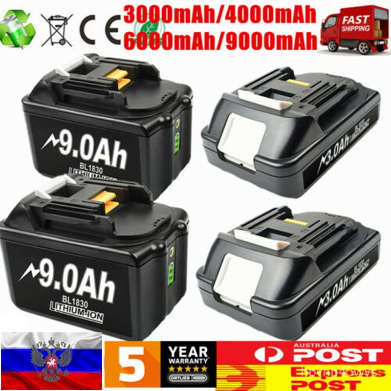 Bonacell BL1850 สำหรับ makita 18v เปลี่ยนแบตเตอรี่สำหรับ Makita BL1830 BL1860 BL1840 BL1840B BL1850 