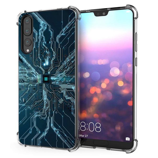 เคส สำหรับ Huawei P20 Pro Digital Series 3D Anti-Shock Protection TPU Case [DG002]