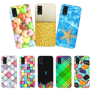 For Wiko Power U20 Case Cute Patterned Soft Silicone Slim Back Cover For Wiko Power U20 Phone Cases Covers Power U10 Case