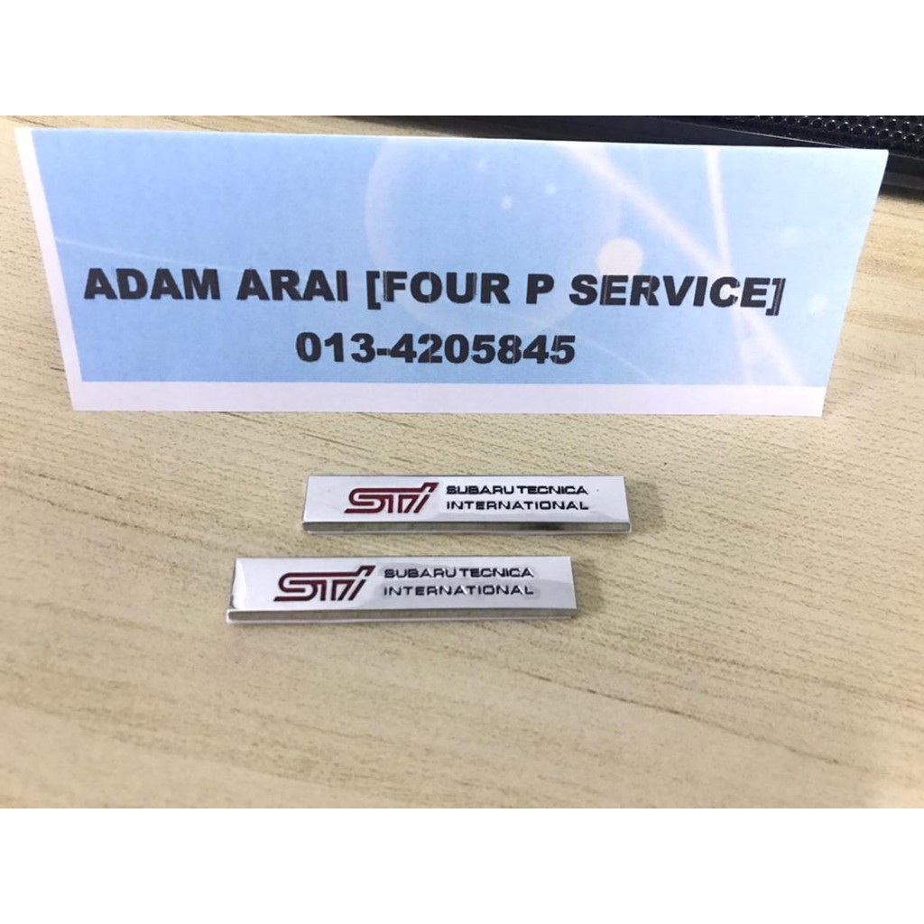 SUBARU STI TECHNICA INSTERNATIONAL สําหรับ LEVORG LEGACY XV WRX STI FORESTER BRX VERSION 1 2 3 4 5 6