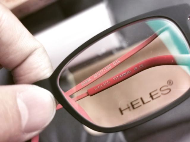 ของใหม่ เกรดA! กรอบแว่นตา HELES น้ำหนักเบามากใส่สบาย - reddewan - ThaiPick