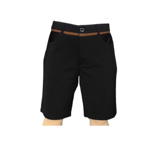 [เหลือ 127.- เมื่อเก็บโค้ดหน้าร้าน + DETMAR30] กางเกง3ส่วน กางเกงสามส่วน กางเกง3ส่วนผู้หญิง กางเกงพอดีเข่า กางเกงสีดำ