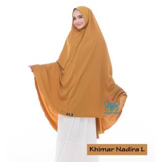 Aufa Khimar Nadira L - ผ้าคลุมฮิญาบ จัมโบ้ ฮิญาบ คีมาร์ ไม่ใช่สัตว์เลี้ยง โดย Afna