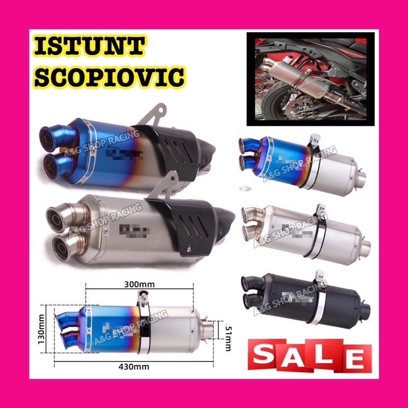 ปลายท่อTouring Africa twin KTM ADV1200[คอ2นิ้ว]ใส่ได้ทุกรุ่น!! BMW GS1200 500X NX500 CRF250