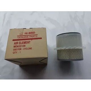 กรองอากาศ/ไส้กรองอากาศ Air Filter MITSUBISHI L200 CYCLONE (4D56) เครื่องยนต์ 2,500 ปี 1990-1995 HI-BRID