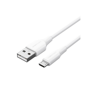 Vention สายชาร์จ Micro USB 2A ปัจจุบัน ทนทาน สายเคเบิลแจ็กเก็ต PVC เข้ากันได้กับโทรศัพท์มือถือ Xiaomi / Samsung