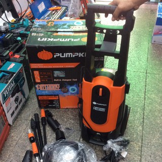 PUMPKIN เครื่องฉีดน้ำแรงดันสูง ปั๊มฉีดน้ำ1800 W 16 Kg ANTHONY  135 บาร์แบบออโต้ จุ่มถังน้ำได้ ไฟบ้านHigh-pressure cleane