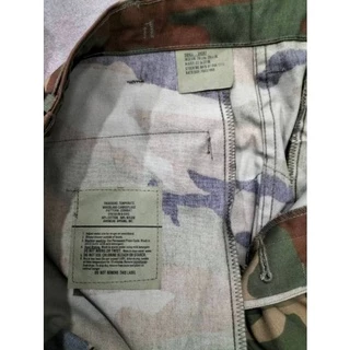 กางเกงขาสั้น ลายพราง WOODLANDMADE IN USA.