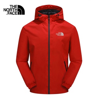 M-5XL THENORTHFACE เสื้อแจ็กเก็ตกันฝน มีฮู้ด กันน้ํา ระบายอากาศ พลัสไซซ์ สําหรับขี่จักรยานกลางแจ้ง ทุกเพศ