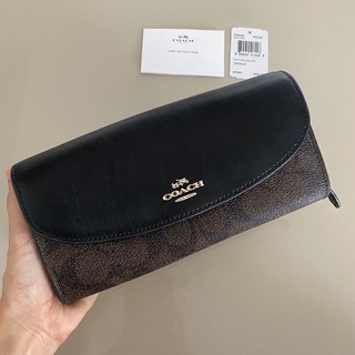 🎁Coach Wallet F54022 🎁Used coach wallet กระเป๋าสตางค์โค้ช coach used โค้ชมือสอง coach envelope