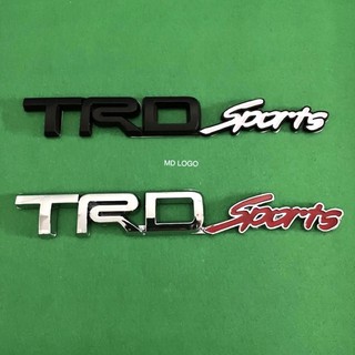 โลโก้TRD SPORTS ราคาต่อชิ้น วัสดุพลาสติก