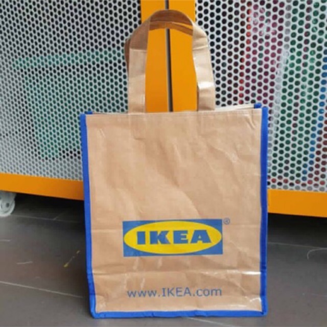 🔥กระเป๋าถือ IKEA ถุงกระดาษเคลือบ เกร๋มากกก🌏