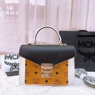 (ผ่อน0%)🚩แท้💯 Mcm 2020 !!! MCM Patricia Satchel Bag(ไม่แท้คืนเงิน)