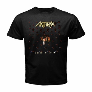 Anthrax Among The Living Sodom เสื้อยืดลําลองสําหรับผู้ชายผู้หญิง