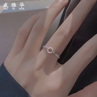 Ring Sterling Silver Design Senior ระเบิดผู้หญิงบทสนทนานักเรียน