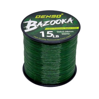 สายเอ็นตกปลา DANSO. รุ่น BAZOOKA 12-60 LB สีเขียวขี้ม้า