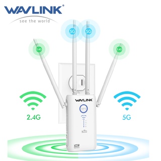 Wavlink AC1200 อุปกรณ์ขยายสัญญาณ WIFI พลังงานสูง AP Repeater เราเตอร์โหมด