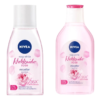 Nivea Rosy White Hokkao Rose Micellar Water นีเวีย โรซี่ ไวท์ ฮอกไกโด โรส ไมเซล่า วอเตอร์ มี 2 ขนาด