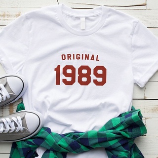 เสื้อยืด พิมพ์ลายกราฟฟิค 33Rd ของขวัญวันเกิด สําหรับแม่ 1989S-5XL