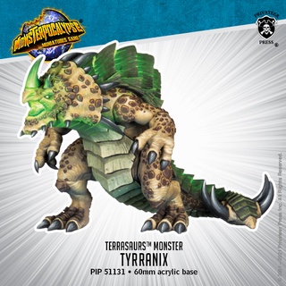 🔥มีของพร้อมส่ง🔥 Privateer Press Monsterpocalypse Terrasaurs Monster: Tyrranix 51131 ต้องประกอบทำสีเอง