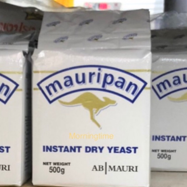 ยีสต์ จิงโจ้  Mauripan Yeast  Instant Dry Yeast ยีส แห้ง ขนาด 500กรัม