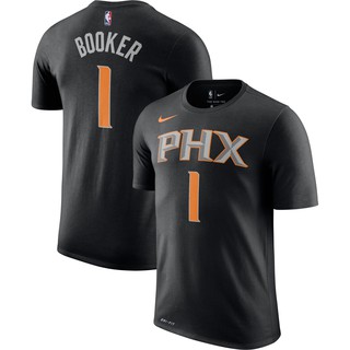 เสื้อยืดคอกลมNba Gametime PHOENIX Suns No. เสื้อยืด ลายบาสเก็ตบอล Devin Booker Icon 1 ชิ้นS-4XL