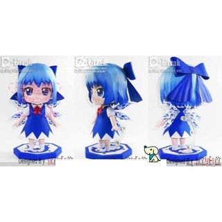 Lora PZ1 แม่พิมพ์กระดาษ ลายการ์ตูนอนิเมะ Kiruno cirno 3d แฮนด์เมด DIY สําหรับตกแต่ง