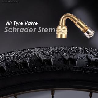 Good Shop❁Brass Air Tyre Valve Schrader  Stem with Extension Adapter