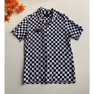 Cps checkerbord hawaii shirt แท้