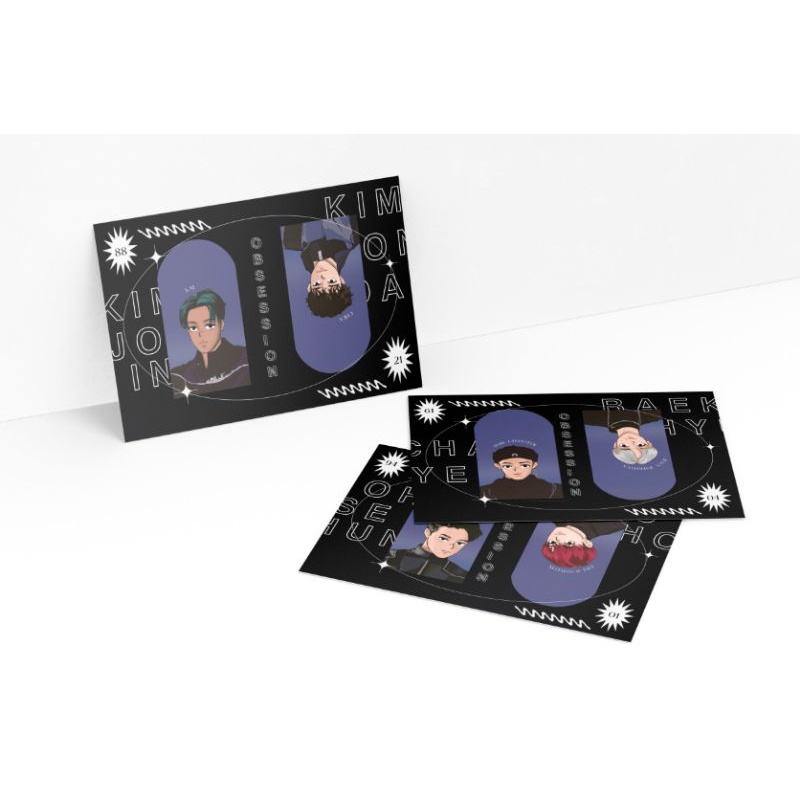 Exo obsession postcard