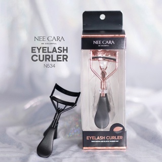 ที่ดัดขนตา Nee Cara Eyelash Curler #N534 อุปกรณ์ ดัดขนตา สปริง ขนตางอน แถมฟรี ยางเปลี่ยนที่ดัด