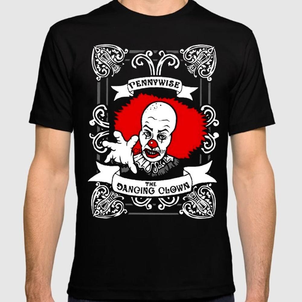 Pennywise เสื้อยืด ลาย The Dancing Clown It By Stephen KingS-5XL