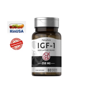 Pre​Order​❗IGF-1 Growth Accelerator Deer Antler Velvet, 60 แคปซูล, เขากวาง Growth​ hormone​ โกรทฮอร์โมน​