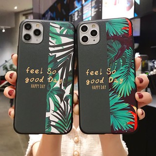 แฟชั่น ฤดูร้อน ใบไม้ เรียบง่าย เคส huawei p20 p30 pro p40pro mate20 mate30 pro y9 prime 2019 nova3i nova4 nova5t nova6 se nova7 nova7i nova7se nova7pro  CASE tpu ซิลิก้าเจล เปลือกนิ่ม