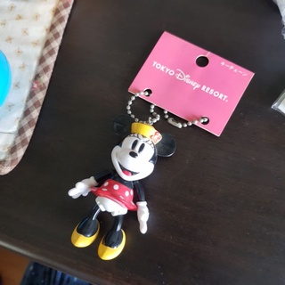 พวงกุญแจ disney minnie mouse ของแท้