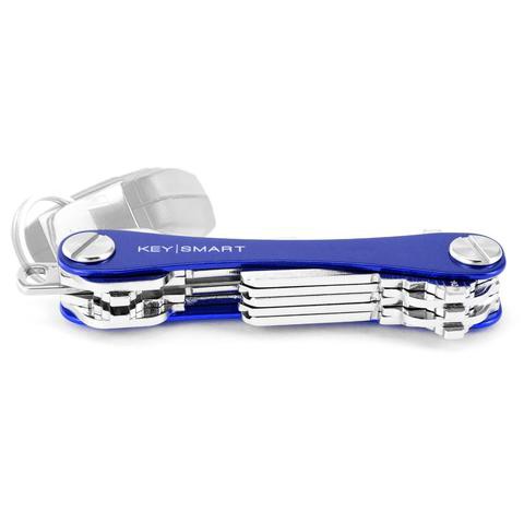 KeySmart Aluminium Compact Key Holder - สีฟ้า