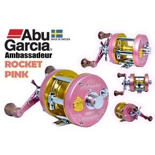 [[📍 ผ่อน 0% สูงสุด 10เดือน]] อุปกรณ์ตกปลา รอก Abu Garcia AMBASSADEUR ROCKET / Rocket Pink