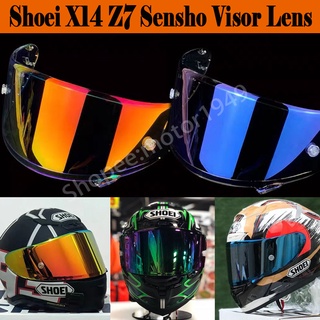 Shoei X14,Z7 ที่บังแดดเลนส์ Z-7, CWR-1, RF-1200 X-spirit REVO30 หมวกกันน็อค ป้องกันใบหน้า ป้องกันรังสียูวี รถจักรยานยนต์ หมวกกันน็อค เลนส์