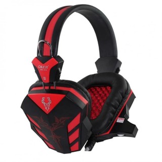 OKER SM-656 Gaming Stereo Headset (Black/Red)